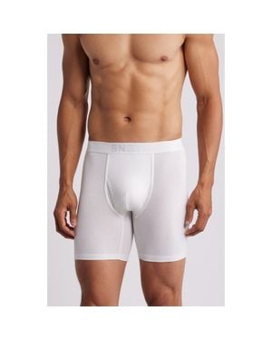 BN3TH Modal Spandex Boxer Briefs - White