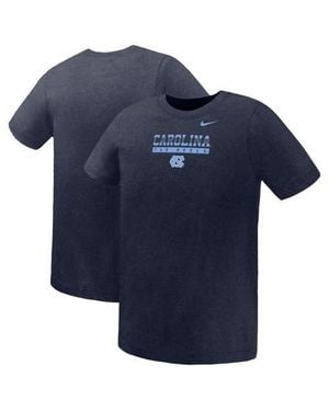 Nike Preschool North Carolina Tar Heels Name Bar Legend Dri-Fit T-Shirt - Blue