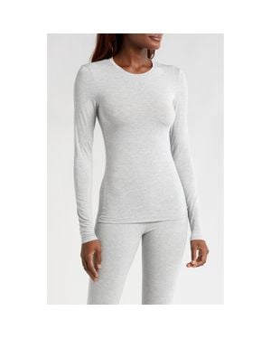 UGG Aidelene Long Sleeve Sleep Top - Gray