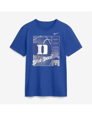 Nike Duke Devils Basketball Refresh T-Shirt - Blue