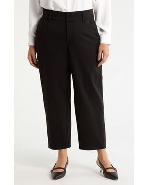 Wit & Wisdom Skyrise Ankle Straight Leg Pants - Black