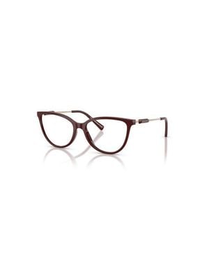 ARMANI EXCHANGE 54Mm Cat Eye Optical Glasses - Red