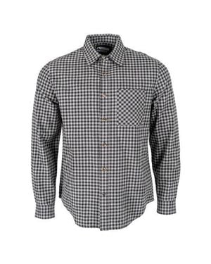 Mountain Khakis Downtown Flannel Shirt - Gray