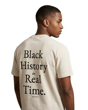 Amir James Clothiers History Tee - Natural