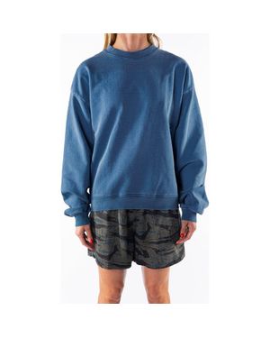 Ariko Gender Inclusive Post Surf Crew Sweatshirt - Blue
