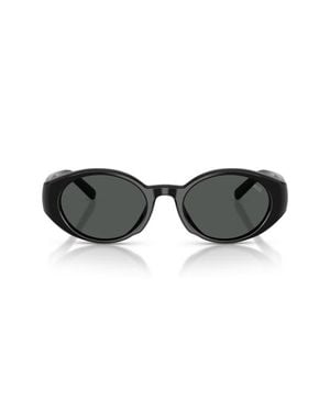 DIESEL 52Mm Oval Sunglasses - Black