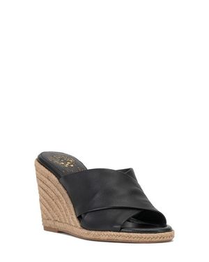 Vince Camuto Fisella Espadrille Wedge Sandal - Gray