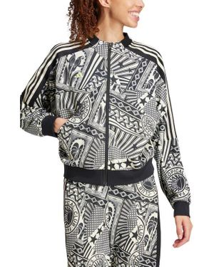 adidas X Farm Rio Oasis Night Track Jacket - Gray
