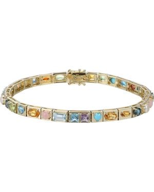 TYPE JEWELRY Leggo Mini Multistone Bracelet - Metallic