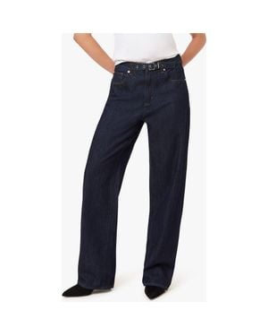 Habitual Wythe Belted Straight Leg Jeans - Blue