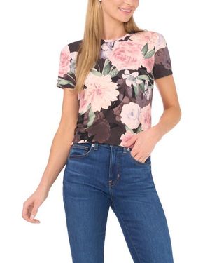 Ted Baker Amira Floral Print Top - Blue