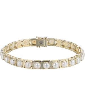 TYPE JEWELRY Leggo Pearl Bracelet - Metallic