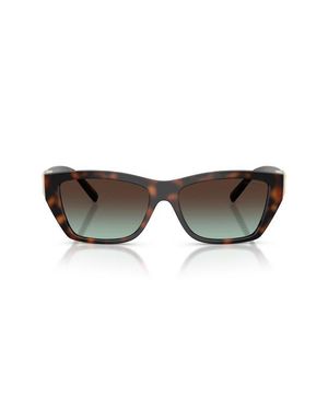Tiffany & Co. 56Mm Rectangular Sunglasses - Multicolor