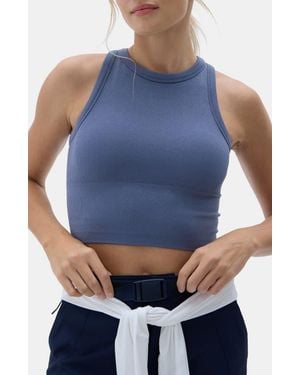 Halfdays Sunn Racerback Tank - Blue