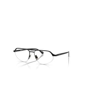 Ferrari 55Mm Irregular Optical Glasses - Black