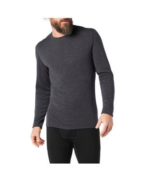 Smartwool Merino 250 Base Layer Long Sleeve Crewneck Shirt - Gray