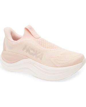 Hoka One One Skyward Laceless Recovery Sneaker - Pink