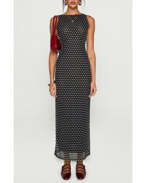 Princess Polly Kimbelle Polka Dot Halter Neck Dress | Lyst