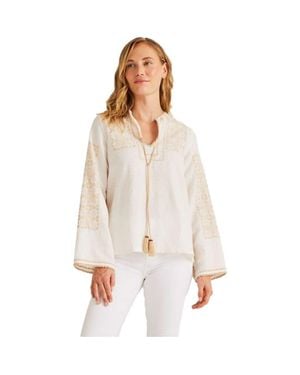 Calypso St. Barth Cassandra Top - White