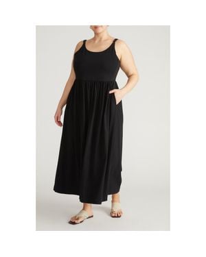 UNIVERSAL STANDARD Cayo Cami Maxi Dress - Black