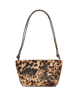 Proenza Schouler Bond Genuine Calf Hair Shoulder Bag - Metallic