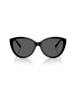Tiffany & Co. 56Mm Cat Eye Sunglasses - Black