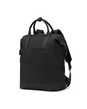 Samsonite Dual Carrying Options - Doctor-bag Style Opening With Concealed Front Zipper - Stackittm Strap Designed For Luggage Trolley - Black