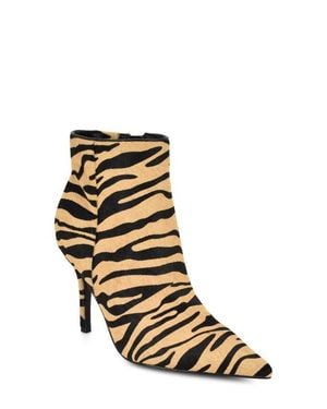 Nine West Galz Pointed Toe Bootie - Multicolor