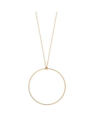 Ginette NY Circles Necklace - Metallic