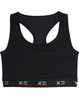 TOMBOYX Compression Plus Racerback Crop Top - Black