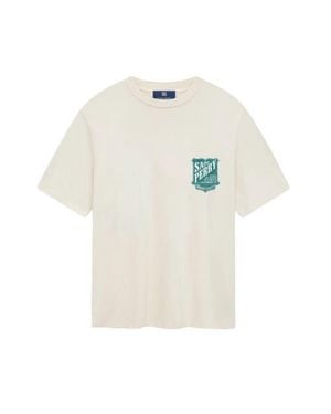 SAINT PERRY Hotel De Saints T-Shirt - White