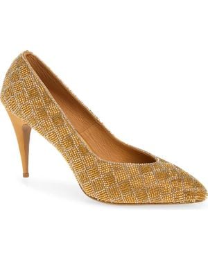 Jeffrey Campbell Wealth Pump - Metallic