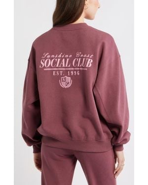 BP. Graphic Sweatshirt - Red