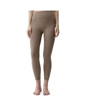 BORN LIVING YOGA Annapurna Seamless 7/8 Sports Legging - Natural