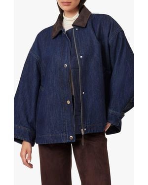 Habitual Oversized Denim Jacket - Blue