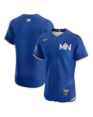 Nike Minnesota Twins City Connect Elite Jersey - Blue