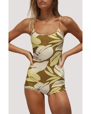 Stone Fox Bobby Print One-Piece Swimsuit - Multicolor