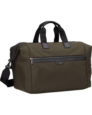 HUGO Ray Soft Holdall Duffel Bag - Black
