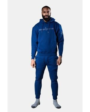 Woodpecker Cotton Sweatsuit - Blue