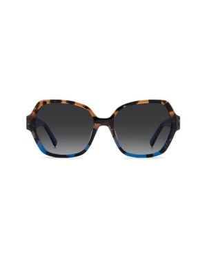 Kate Spade Layne 57Mm Geometric Square Sunglasses - Black