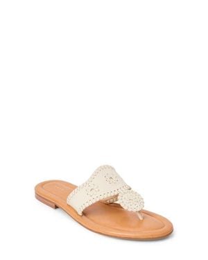 Jack Rogers Jacks Iii Water Resistant Flip Flop - White