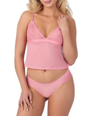 On Gossamer Luxe Lace Camisole - Pink