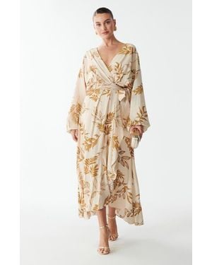 Savel Julia Midi Dress - Natural
