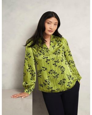 Hobbs Fara Blouse - Green