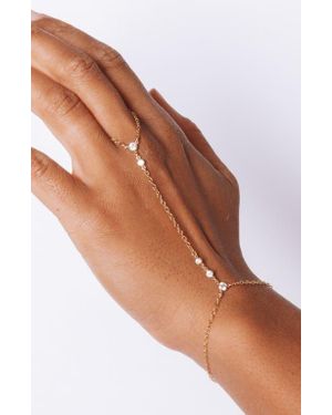 SET & STONES Miley Hand Chain - Brown
