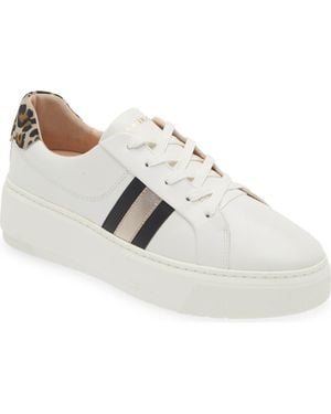 Frankie Riley Platform Sneaker - White