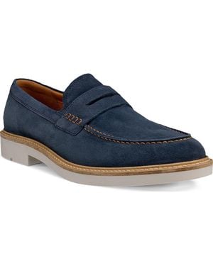Ecco Metropole London Penny Loafer - Blue