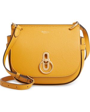 Mulberry Small Amberley Leather Satchel - Yellow