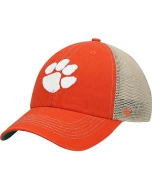 '47 Clemson Tigers Trawler Trucker Snapback Hat - Red