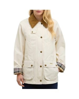 Barbour Modern Beadnell Cotton Jacket - Natural
